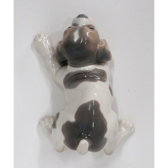 Vintage LLADRO Playful Puppy Figurine Glossy Porcelain - Picture 5 of 10